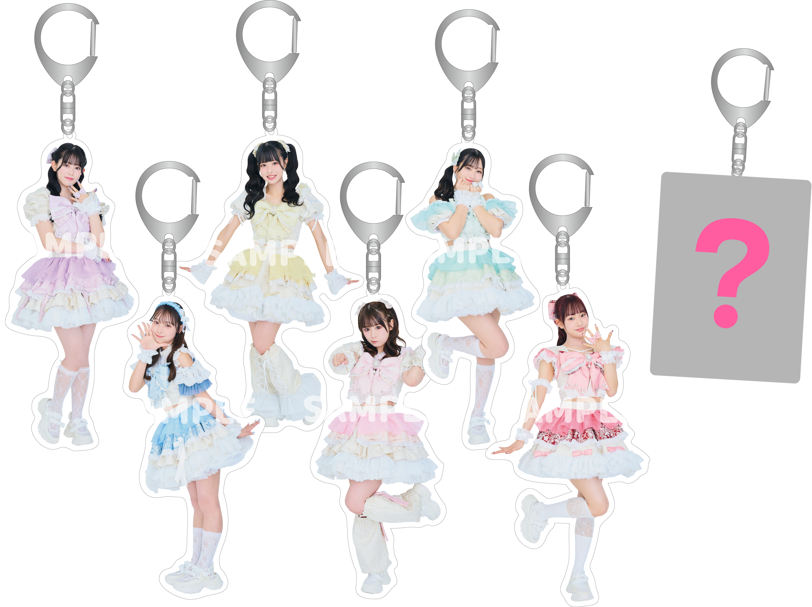 Pixel Ribbon衣装ランダムアクキー