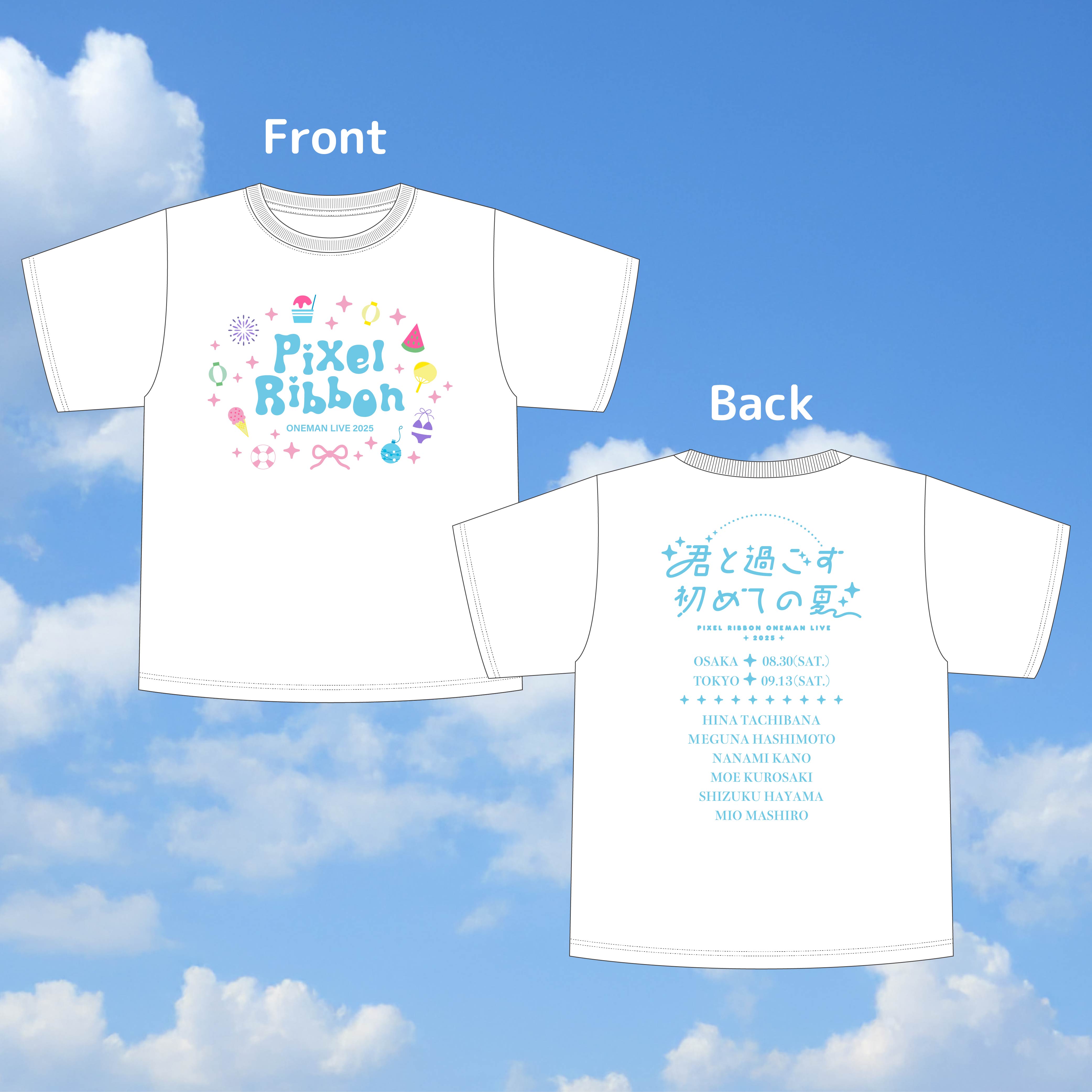 アトリエgg バンビちゃんリメイクシャツサイズ18 Pixel Ribbon OneMan LIVE 2025 Tシャツ