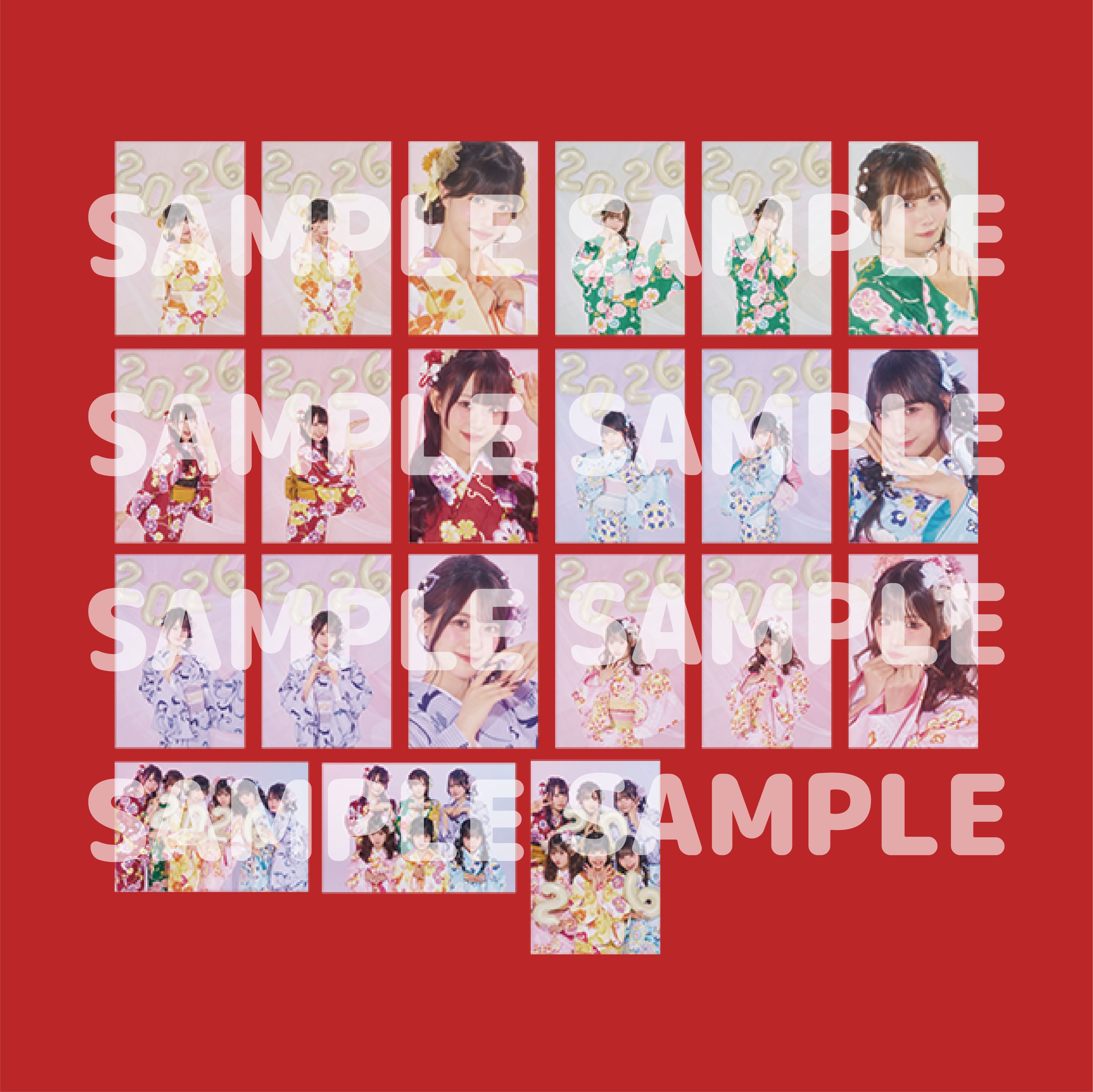 ランダムブロマイド(Pixel Ribbon 振袖ver)